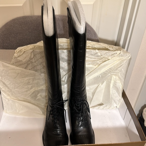 Brand New Franco Sarto Sz. 7.5 Leather Boots - Picture 5 of 10